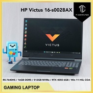 HP Victus 16-s0028AX 16inch 144Hz R5 7640HS 16GB DDR5 RAM 512GB NVMe SSD RTX 4050 6GB W11 HSL Refurb