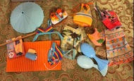 My scene 公仔 套裝 泳衣 Jamaica系列 Barbie vintage doll