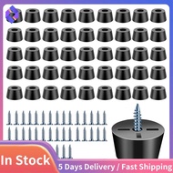 40 PCS Rubber Cutting Board Feet Set Kit with 304 Stainless Steel Screw, 0.59 X 0.31Inch Cutting Boa
