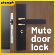Room Door Handle Locked High-Grade Aluminum Alloy Handle Lock Door Lock Bedroom lock