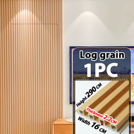 【Ready Stock】PVC Fluted Wood Panel WPC Panel Wall Panel Board Wall Design Decor Dinding decor 木格珊墙板