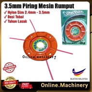 Heavy Duty Hyway / Token Triangle Nylon Cutter Plate / Grass Trimer Cutting Disc (Piring Mesin Rumpu
