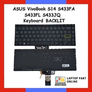 ASUS VivoBook S14 S433FA S433FL S433JQ Keyboard WITH BACKLIT