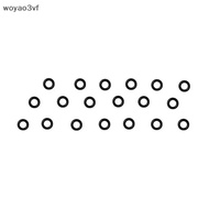 [O3VF] 50pcs High Pressure Water Gun O-Ring Rubber Seal Black for Car Wash Machine