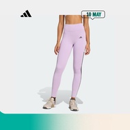 Gym & Training Optimé 3-Stripes Full Length Leggings Women Purple JX7323