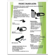 Pocket Talker Ultra