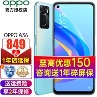 【仅售849起】OPPO A36 新品手机 4G全网通老年手机a32a35a57升级oppoa36 6GB+128GB 晴川蓝 官方标配