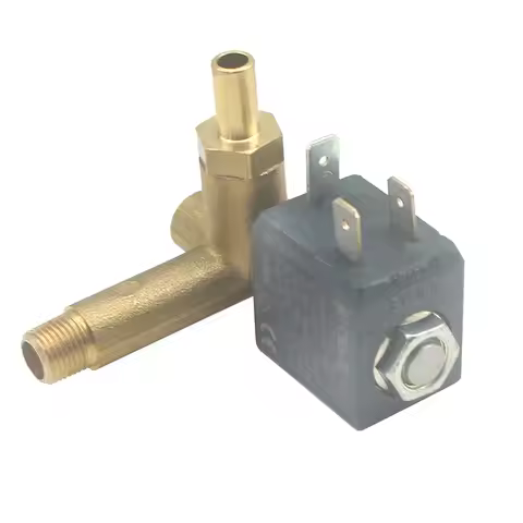 CEME 5562 NC 4 Way 1/8" AC230V 50HZ 3.5 bar Water Fluid Air Steam Plastic Food Grade Solenoid Electr