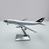 YY Wings 1/400 Cathay Pacific Airlines B747-300 VR-HON Metal Aircraft Model Aircraft