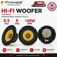 TAIWAN 6.5 Inch HI-FI Woofer 6ohm 100W RMS  Powerful Bass