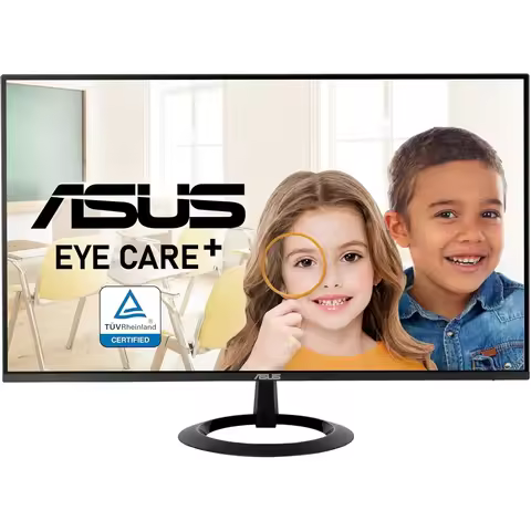 ASUS 27” (27" viewable) Monitor (VZ27EHF) - FHD (1920 x 1080), IPS, 100Hz (Certified Refurbished)
