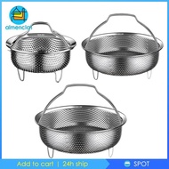 [Almencla1] Cooker Steamer Basket, Vegetable Steamer Basket, Rice Cooker Steamer Insert Replacement for Kitchen Pot