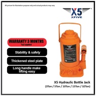 X5 Hydraulic Bottle Jack Lifting Stand Emergency Vehicle Tool/Jek Hidraulik Kereta 油压千斤顶