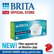 BRITA Water Filter Cartridge MAXTRA PRO Pure Performance Pack of 3