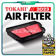 TOKAHI AIR FILTER PAPER PASSION/EGO LC/MOSKITO/FUTURE125/SPACY/NSC110CS/PCX150/WW150/BELANG/NEX/VTS 