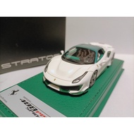 AutoStratos 1 43 Ferrari Supercar Model 488 Pista Spider Little Green Hat