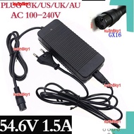 ku3n8ky1 2023 High Quality 54.6V 1.5A electric bicycle lithium battery charger for 48V pack 3-Prong Inline Connector Wholesale high quality