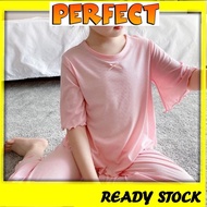 Girls 2pcs Set Pajamas Casual Suit