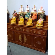 Buddha Table Altar Incense Burner Table Three-Layer Buddha Shrine Domestic Buddhist Hall Buddha Cabinet Ladder Altar Tib