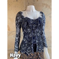 Super Premium Metallic Brocade Sequin Kebaya with Aurelia Combination