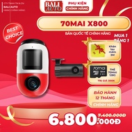 <New 2025> 70mai Omni X800 Camera, white, red or black, watch Online with 4G Up04 Kit