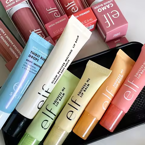2026 Fashion Elf Multicolour Lip Balm Vanilla Toffee Wild Cherry Yummy Gummy Lip Gloss Long-lasting 