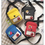 bag duit budak perempuan wallet smiggle girl Beg messenger kanak-kanak, kanvas, kartun, beg persegi 