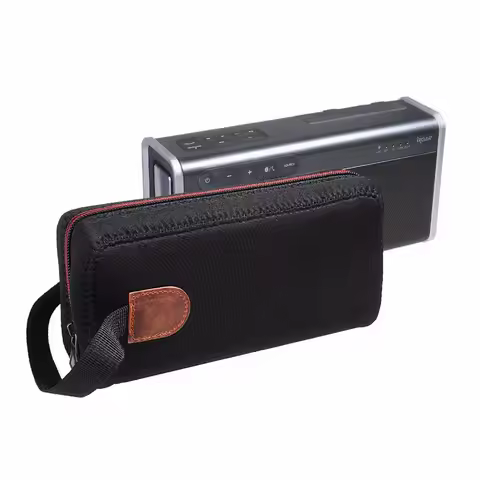 Wireless Bluetooth Speaker Cases Travel Carrying Cover Protective Case for Creative iRoar Go Wireles