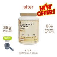 1 tub : Alter Plant-Based Protein Original รสออริจินอล ขนาด 800g โปรตีนพืช โปรตีน 1 กระปุก #อาหารเสร