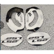 Ls2 Ff399 Helmet Metal Decorative Piece,helmet Top Cover Helmet Accessories