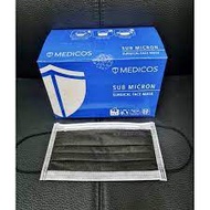 MEDICOS 4 Ply SUB MICRON SURGICAL FACE MASK (ASTM3) 50’s/Box [MDA APPROVED]