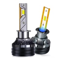 K7C H7 LED 600000LM Headlights Canbus H1 H4 H11 9012 HIR2 H8 H9 9005 9006 HB3 HB4 High Power 3 Coppe