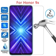 Tempered glass screen protector for honor 9x premium pro case cover on honor 9x honor onor 9 x x9 6.