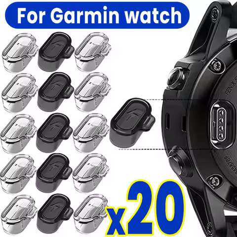 Transparent Dust Cover for Garmin Forerunner 955 945 255 Fenix 8 8X 7 Pro 7S 7X 6 6S 6X Soft TPU Dus