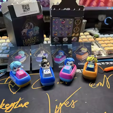 Soap Studio League Of Legends Keycap Blind Box 2025 World Championship Trendy Collectible Game Perip