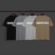 Kaos Essentials Back Reflective Text T-Shirt