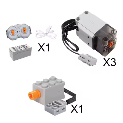 Cada C61082 C61082w Brick Micro I Motor Building Block Bricks Blocks Power Lithium Battery Box Techn