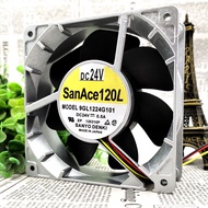 SZ ORIGINAL 9GL1224G101 12038 24V 0.50A 3WIRES INVERTER ALUMINIUM FRAME COOLING FAN