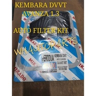 (MIKADO CHANGER WINNER BRAND) PERODUA KEMBARA DVVT AVANZA 1.3   AUTO GEAR BOX FILTER GASKET SET 3530
