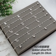 925纯银脚链 Anklet silver 925 Rantai kaki perak925