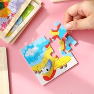 KAYU PUZZLE JIGSAW 9PCS |/ WOODEN TOYS JIGSAW WOODEN PUZZLE | CHILDREN'S EDUCATIONAL TOY PUZZLE | MI