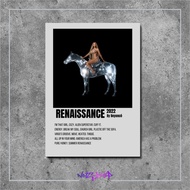 Renaissance Beyonce Music Album Cover Poster Wooden Decoration