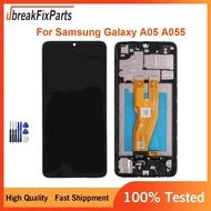 6.7" New For Samsung A05 A055 LCD Display Touch Screen Digitizer Frame For Samsung A055F A055M SM-A0