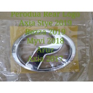 Perodua Rear Emblem (Logo) Axia 2017/Aruz/Myvi 2018/Bezza 2019/Axia Style 2019
