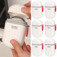 Portable Travel Soap Box - Non-slip Waterproof with Lid Soap Dish - Soap Box Container - Bathroom Pe