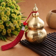 Labu Kuningan Cina Feng Shui Labu Labu Tembaga Cina Untuk Dekorasi Rumah Dengan 20pcs Ingot