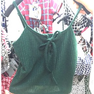 Ribbon Crop Top(Green)