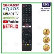SHARP AQUOS TV YOUTUBE REMOTE CONTROL REPLACEMENT (IR-289) GB289WJSA