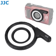 JJC MRL-TG1 LED illuminator Light Guide Ring for Macro Photography Olympus Tough TG-7 TG-6 TG-5 TG-4