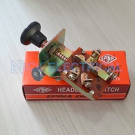 Universal JK-107 2 Way Head Lamp Switch Headlight Pull Switch Suis Tarik 2 Kali for Car Lorry Marine